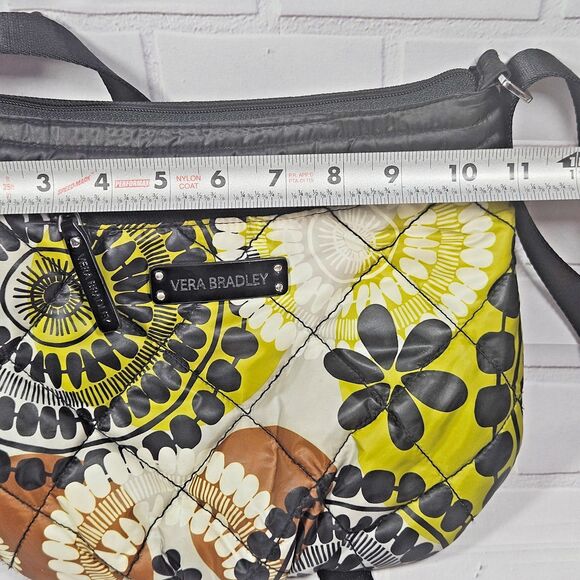 2 Vera Bradley Cocoa Moss Crossbody Shoulder Bag Floral Paisley w/ Frannie purse - Picture 4 of 16